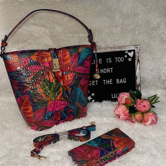 Brahmin Handbags - Brahmin Shira/Ady set Lush Melbourne